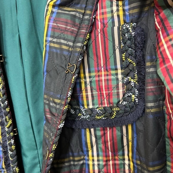 J.Crew Quilted Plaid Jacket - Picture 6 of 8